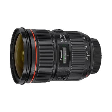 Canon EF 24-70mm F2,8L II USM Lensa Kamera - Black