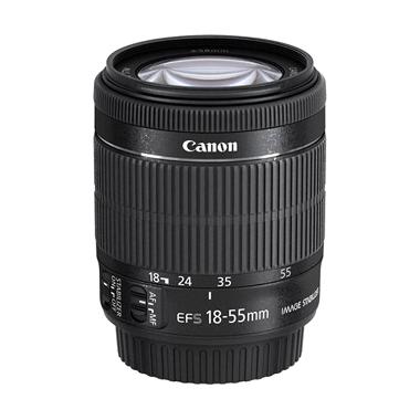 Canon EF-S 18-55mm F/3.5-5.6 IS STM Lensa Kamera ( NO BOX )
