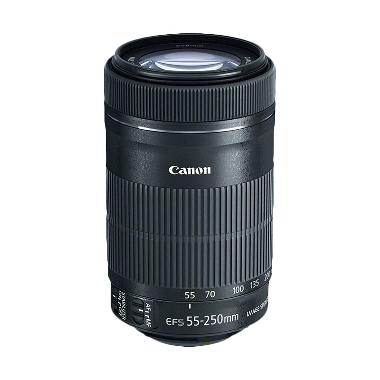 Canon EF-S 55-250mm IS STM Black Lensa Kamera