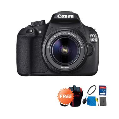 Jual Canon EOS 1200D DSLR 18MP Lens Kit 18-55mm IS II 