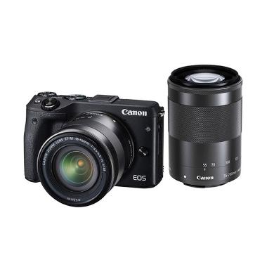 Jual Canon EOS M3 Kit EF-M18-55 Kamera Mirrorless + EF-M55