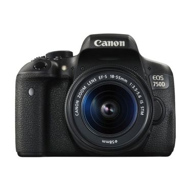 Canon EOS 750D Kit 18-55 mm IS STM Resmi PT.Datascrip