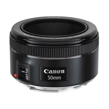 Hot Deals - Canon EF 50mm f/1.8 STM Lensa Kamera + FILER UV