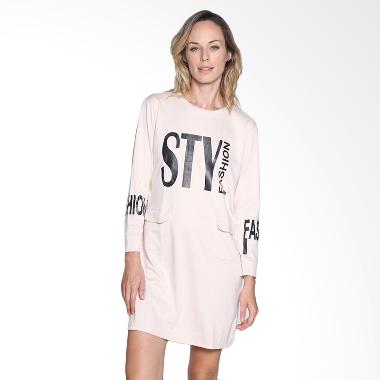 Carte Sty Shirt Dress - Blush