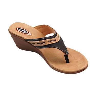 Carvil Casual Avon Sandal Wanita - 01L Dark Brown