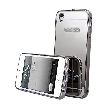Best seller Case Mirror Bumper Casing for Oppo Mirror 5s A51T - Hitam