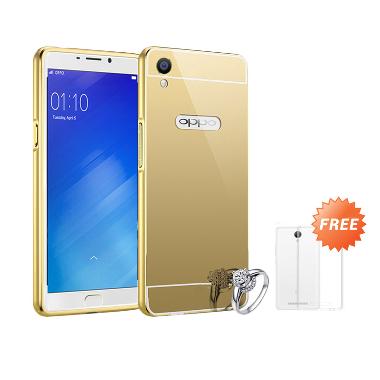 Best seller Case Mirror Bumper for ... t - Gold + Free Ultrathin