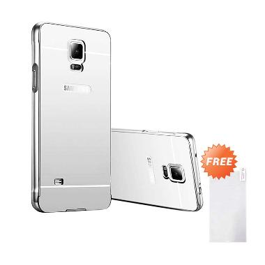 Case Aluminium Bumper Mirror Slide ... ver + Free Tempered Glass