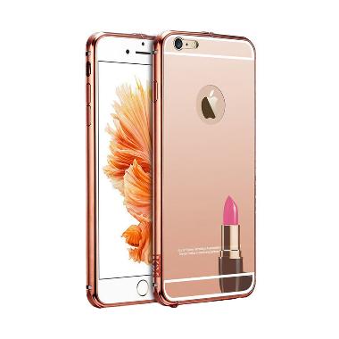 Case Bumper Metal Sliding Backcase ... s 6s 5.5 Inch - Rose Gold