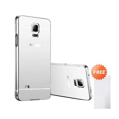 Case Aluminium Bumper Mirror Slide ... ver + Free Tempered Glass