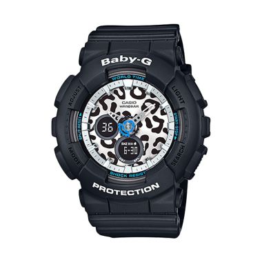 Casio Baby-G BA-120LP-1A Leopard Black Jam Tangan Wanita