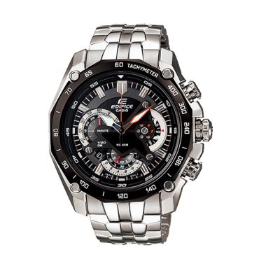 CASIO Edifice EF-550D-1AV Silver Bl ...