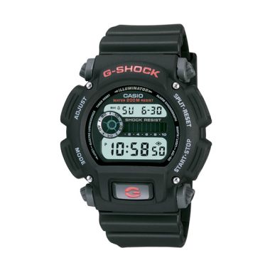 CASIO G-SHOCK DW-9052-1VDR Black Jam Tangan Pria