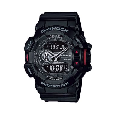 CASIO G-SHOCK GA-400-1BDR Rotary Switch Jam Tangan Pria