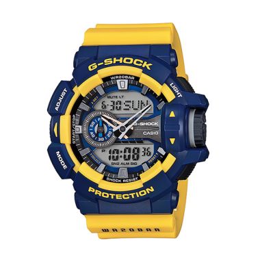 CASIO G-SHOCK GA-400-9B Blue Yellow ...