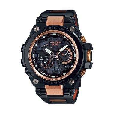 Casio G Shock MTG-S1000BD-5A Black Rose Gold Jam Tangan Pria