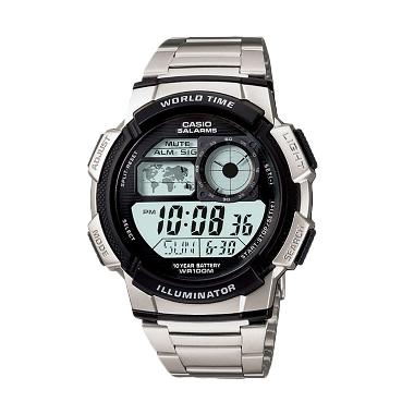 Jam Tangan Pria Casio AE-1000WD-1AVDF - Silver