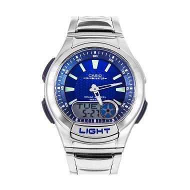 CASIO AQ-180WD-2A Telememo Jam Tangan Pria - Blue