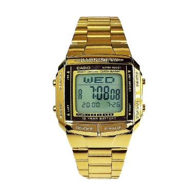 CASIO DB360 KIO Gold Jam Tangan Unisex Jam Tangan wanita