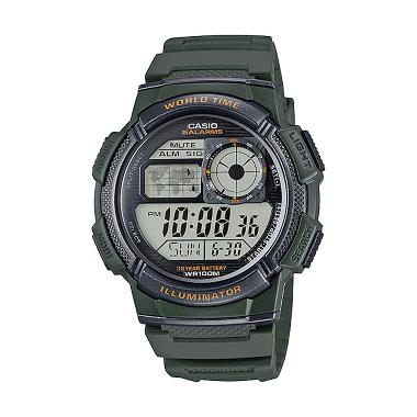 jam tangan casio illuminator world time