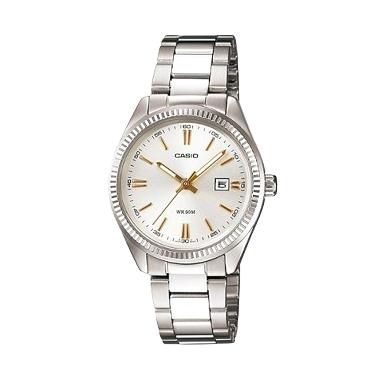 Casio Ladies Analog LTP-1302D-7A2VDF Jam Tangan Wanita - Silver