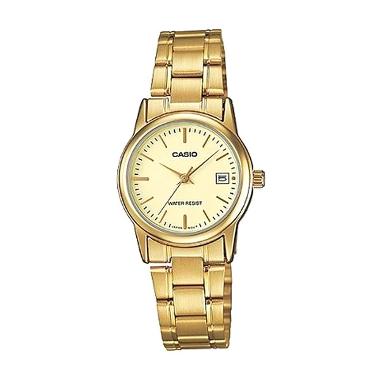 Casio Ladies Analog Jam Tangan Wanita Original T-02VG-9UF