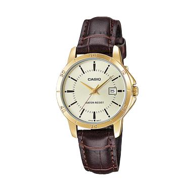 Jual Casio Ladies Analog LTP-V004GL-9AUDF Jam Tangan Wanita Online 