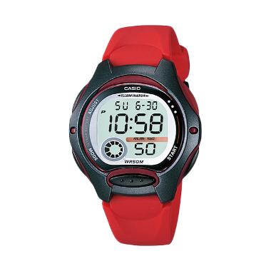 Casio Ladies Sporty [LW-200-4AVDF] Jam Tangan Wanita Merah