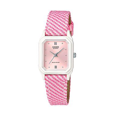 CASIO LTP-LQ-142LB-4A2 Casual Jam Tangan Wanita - Pink Pink