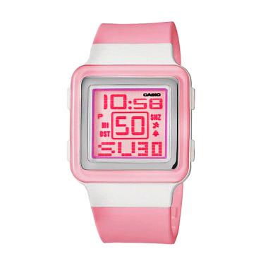 Casio Poptone LDF-30-4AVDR Jam Tangan Wanita - Pink