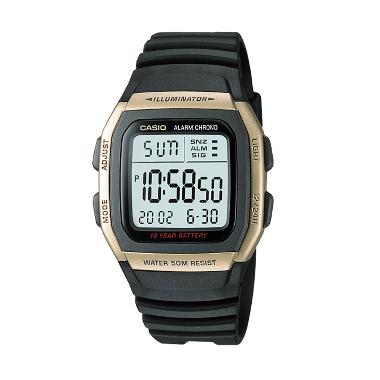 CASIO Youth Series W-96H-9A Jam Tangan Pria - Gold