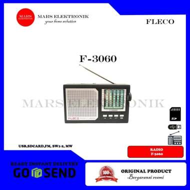 RADIO FLECO F-3060 / USB FM SD CARD / RADIO JADUL FLECO F 3060 / RADIO MURAH / READY