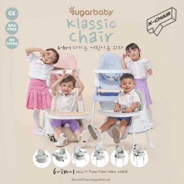 Sugar Baby Klassic Chair 6in1 Blue