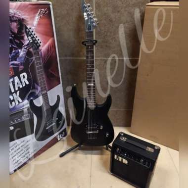 Paket Gitar Elektrik ESP Amplifier LTD EC Series