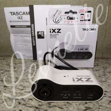 Tascam iXZ Mic & Guitar Interface Soundcard Gitar