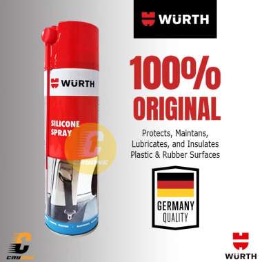 Wurth Silicone Spray - Pelumas Karet Rem Mobil Silikon Anti Karat 500 mL