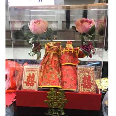 Sangjit box bahan akrilik #akrilik #acrylic #sangjit #seserahan