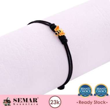 Gelang Emas Tali Fly Bee Gold 23K Semar Nusantara