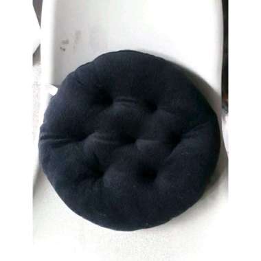 Bantal Bulat Bantal Duduk Bulat diameter 40 hitam