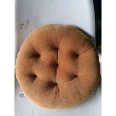 Bantal Bulat Bantal Duduk Bulat diameter 40 coklat