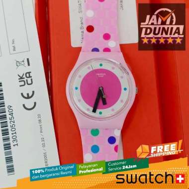 JAM TANGAN SWATCH - JAM SWATCH ORIGINAL SWTS028P109 SWATCH SWTS028P 109 JAM TANGAN WANITA JAM WANITA