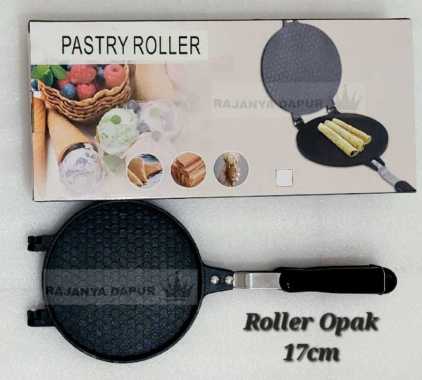 Cetakan kue semprong premium teflon anti lengket - opak gapit premium - cetakan egg roll pastry roll