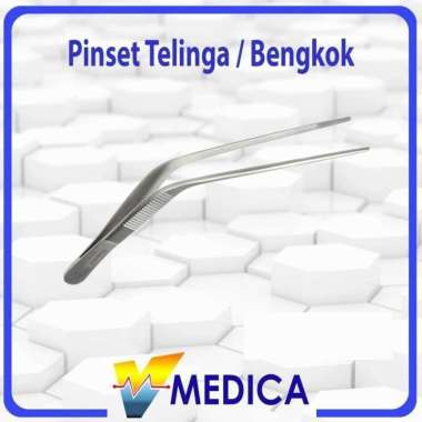 Pinset Telinga / Pinset Bengkok Penjepit Benang