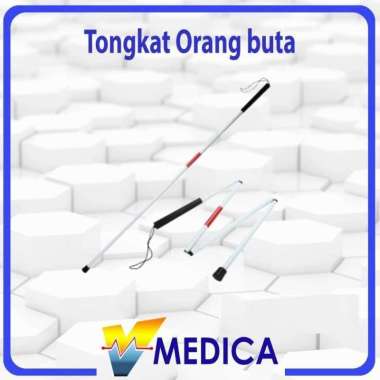Tongkat Lipat Tunanetra Gea / Tongkat Orang Buta Alat Bantu Jalan