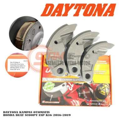 Kampas Ganda Otomatis Daytona Honda Beat ESP K16 2016 2019 Clutch Shoe