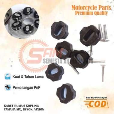 Karet Damper Yamaha Jupiter MX Old Lama Rubber Clutch Rumah Kopling