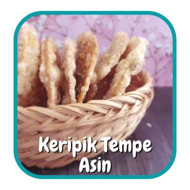 Keripik Tempe Asin Khas Bandung 243 gram