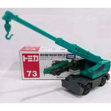 TOMICA KOBELCO ROUGH TERRAIN CRANE PANTHER X250 TAKARA TOMY MOBIL KONSTRUKSI ALAT BERAT CONSTRUCTION