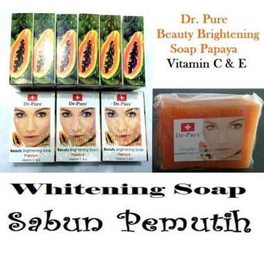 SABUN DR PURE / Sabun perawatan SABUN PAPAYA