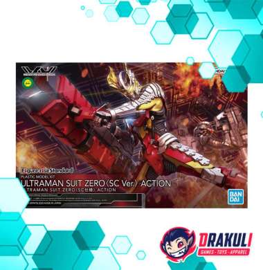 BANDAI Plamo Figure-Rise Standard - Ultraman Suit Zero (SC Ver.) Action